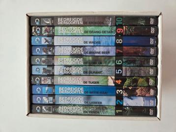 DVD box Bedreigde diersoorten  beschikbaar voor biedingen