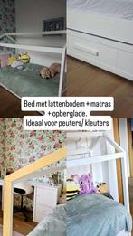 kinderbed, Huis en Inrichting, Slaapkamer | Bedden, Ophalen, Gebruikt, 90 cm, Eenpersoons