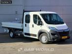 Citroën Jumper 140PK Open Laadbak Dubbel Cabine Airco Euro6, Auto's, Gebruikt, Euro 6, 4 cilinders, Bedrijf
