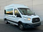 Ford Transit 2.2tdci 8plaatsen minibus met mooie opties, Auto's, Ford, 4 deurs, Wit, Bedrijf, Grijs