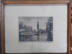 Jan Zwerver 1907 - 1973  Litho Rokin Amsterdam, Verzenden