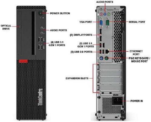 Lenovo ThinkCentre M75s-1 SFF Ryzen 5 3400G 4x3.7GHz 16GB 25, Computers en Software, Desktop Pc's, Refurbished, 3 tot 4 Ghz, HDD