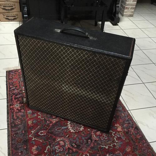 Relic 4x10" gitaar cabinet speaker met nieuwe WGS speakers, TV, Hi-fi & Vidéo, Enceintes, Comme neuf, Autres types, 60 à 120 watts