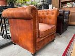 Chesterfield, éénzit, Huis en Inrichting, Zetels | Zetels en Chaises Longues, Ophalen, Eenpersoons, Zo goed als nieuw, Minder dan 150 cm