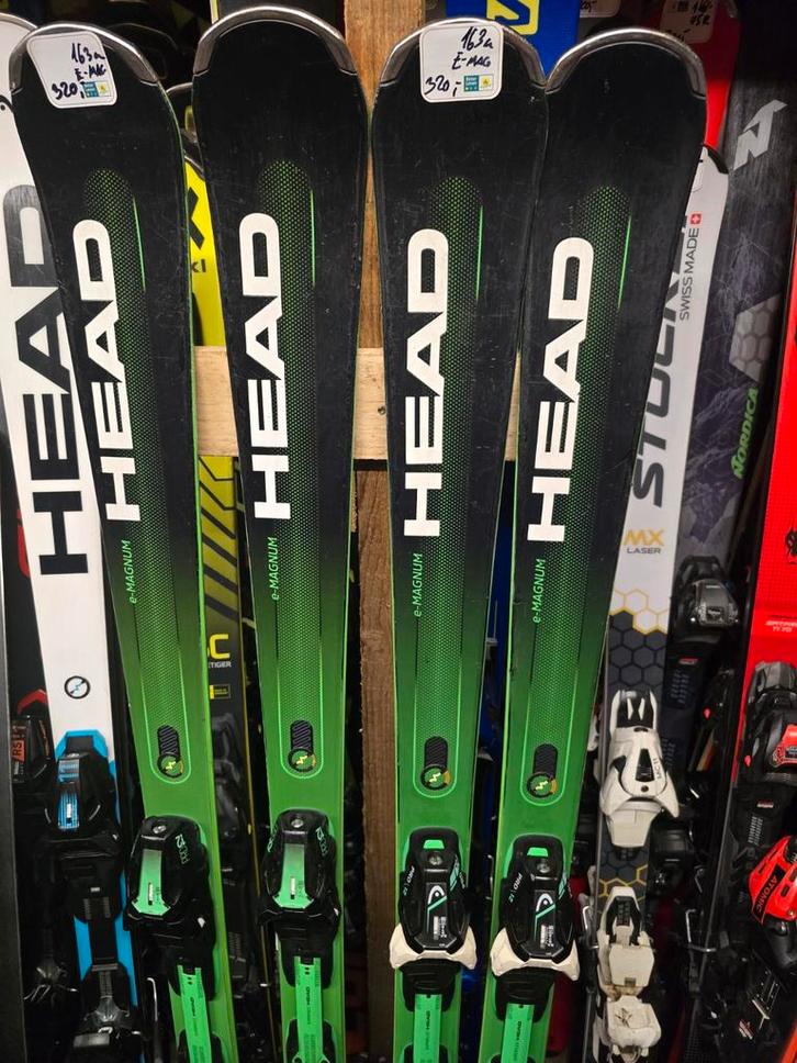 TÊTE SUPERSHAPE E-MAGNUM NP1000€ WORLDCUP REBELS DE 163 CM, Sports & Fitness, Ski & Ski de fond, Utilisé, Skis, Head, Carving