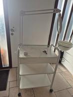 Roltafel met loupelamp en accessoires, Ophalen