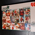 Vintage Santa's puzzel, 2000 st, 15 €., Ophalen of Verzenden, Meer dan 1500 stukjes, Zo goed als nieuw, Legpuzzel