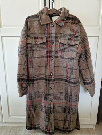 2 X Lange jas , kaffe / milla , nieuw , maat 40 beschikbaar voor biedingen