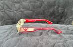 Vintage bril Emporio Armani, Overige merken, Gebruikt, Ophalen of Verzenden, Rood