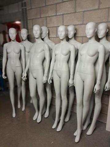 150x prof.etalagepoppen paspoppen, heren,dames, kinderen  beschikbaar voor biedingen