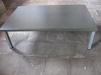 Salontafel van oud metalen bureau, vintage, loft, industrie,, Huis en Inrichting, Ophalen, Gebruikt, 100 tot 150 cm, 50 tot 100 cm