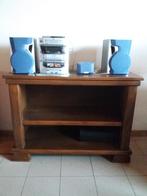 Open eiken kast voor tv of muziek of boeken of ..., Antiek en Kunst, Ophalen