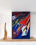 Schilderij van Roland Lavianne. 2000 euro., Antiek en Kunst, Kunst | Schilderijen | Abstract