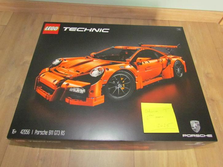 Lego 42056 Porsche 911 GT3 RS - Technic, Kinderen en Baby's, Speelgoed | Duplo en Lego, Zo goed als nieuw, Lego, Complete set