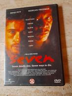 DVD 'Seven' avec Brad Pitt et Morgan Freeman, Thriller d'action, Utilisé, Enlèvement ou Envoi, À partir de 16 ans
