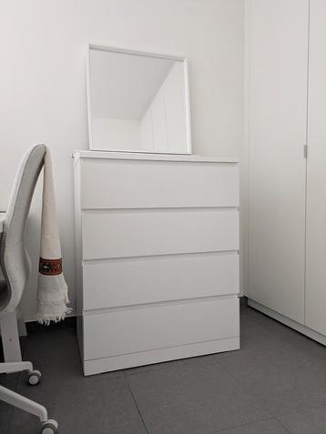 Malm 4-delige ladekast Ikea beschikbaar voor biedingen