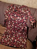 fleurige Claire de Lune jurk met bruinig oudroze print Large, Enlèvement ou Envoi, Porté