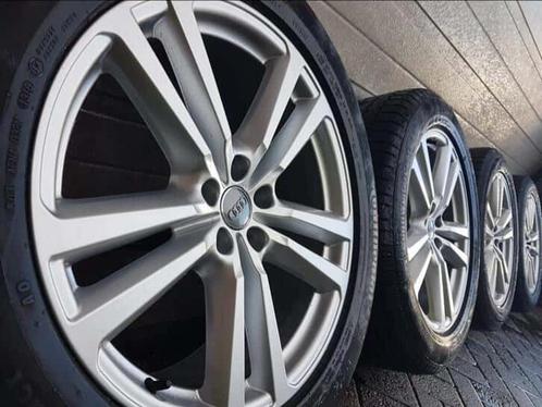 org 20 inch Audi Q7 SQ7 4M S-line velgen E-tron 50 55 banden, Auto-onderdelen, Banden en Velgen, Banden en Velgen, Winterbanden