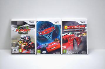 3 WII Racing Games | Deluxe FERRARI | Cars 2 | Kart Racer beschikbaar voor biedingen