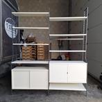 Vintage Freestand Wall Unit Nisse Strinning Sweden 1960s, Huis en Inrichting, Ophalen of Verzenden, Gebruikt