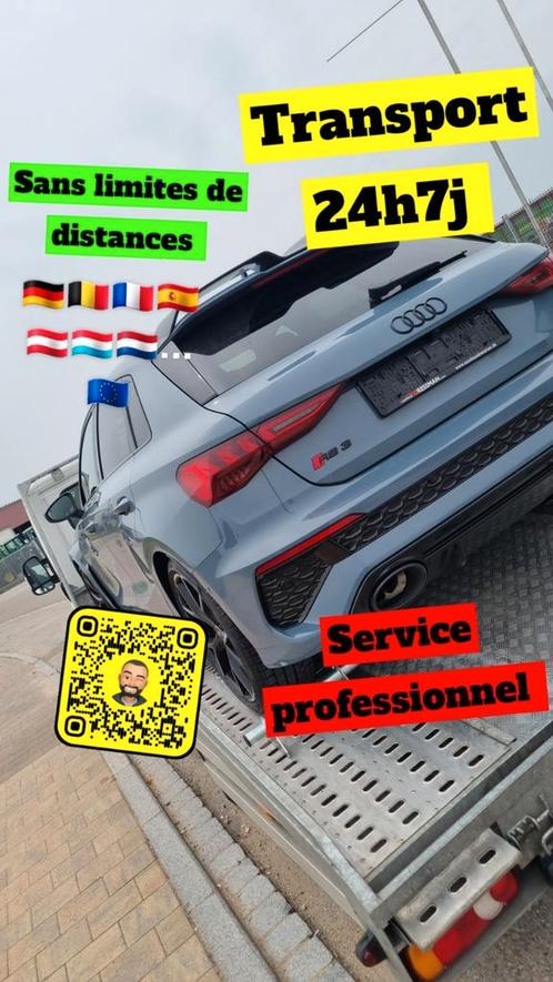Assistance Dépannage et transport voiture 24h7j, Auto's, Overige Auto's, Particulier, Ophalen