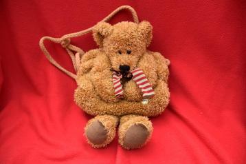 vintage teddybeer handwarmer en portemonnee Sunkid Duitsland