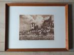 Geo WARZEE. Oude Huy., Antiek en Kunst, Kunst | Etsen en Gravures, Ophalen
