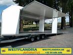 Kantelbare gesloten autotransporter met electrische lier, Bedrijf, Te koop