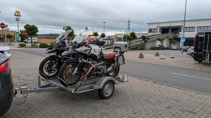 Motortrailer - motorvervoer te huur, Vélos & Vélomoteurs, Mini Bikes, Midi Bikes & Pit Bikes, Enlèvement