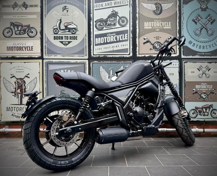 ZONTES 125 C — 2026, STIJL EN TECHNO, Motoren, Motoren | Overige merken, Particulier, Chopper, 11 kW of minder, 1 cilinder, ABS