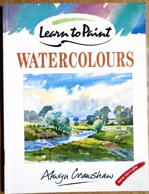 Watercolours - 1996 - Alwyn Crawshaw (1934- .....), Hobby en Vrije tijd, Schilderen, Zo goed als nieuw, Waterverf, Ophalen of Verzenden