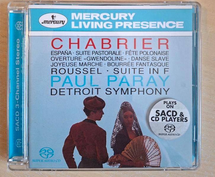 TRISTE. Chabrier (Mercure, hybride)., CD & DVD, CD | Classique, Enlèvement ou Envoi