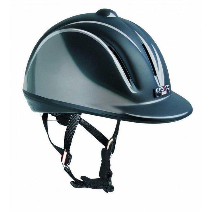 Casco Youngster Paardrijcap Zwart Glans, Dieren en Toebehoren, Paardrijkleding, Nieuw, Cap, Ophalen of Verzenden