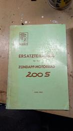 Livret Zundapp 200s 1955, Enlèvement ou Envoi