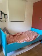 Bed van ikea, Huis en Inrichting, Slaapkamer | Bedden, Ophalen, Overige materialen, Eenpersoons, Blauw