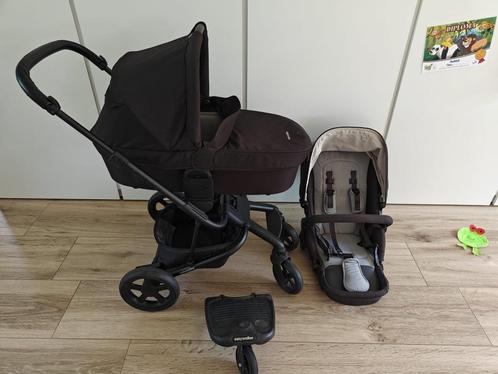 Buggy Easywalker met draagmand en meerijdplankje, Kinderen en Baby's, Kinderwagens en Combinaties, Gebruikt, Combiwagen, Overige merken