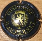 Capsule Champagne Jean PERNET noir & or nr 06, Collections, Vins, France, Champagne, Enlèvement ou Envoi, Neuf
