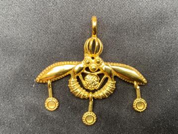 14 karaat gold-plated  Minoïsche Griekse hanger uit Malia 