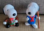2 Snoopy figuren, Verzamelen, Stripfiguren, Ophalen of Verzenden, Zo goed als nieuw, Snoopy, Beeldje of Figuurtje