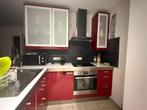 Cuisine équipée, Maison & Meubles, Cuisine | Cuisines complètes, Rouge, Enlèvement ou Envoi, Brillant ou Laqué, Utilisé