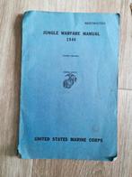 Usmc ww2 Jungle warfare manual 1944, Collections, Objets militaires | Seconde Guerre mondiale, Enlèvement ou Envoi