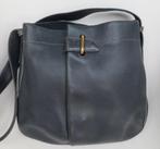blauwe handtas schoudertas S en Ciel, Handtassen en Accessoires, Ophalen of Verzenden, Gebruikt, Blauw, Handtas