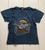 blauw t-shirt H&M 98 104 haai vissen, Jongen of Meisje, Gebruikt, Ophalen of Verzenden, Shirt of Longsleeve