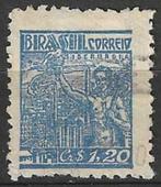 Brazilie 1947/1955 - Yvert 467 - Staalindustrie  (ST), Postzegels en Munten, Postzegels | Amerika, Verzenden, Gestempeld