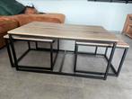 Salontafel met 2 bijzettafels, Huis en Inrichting, Ophalen, Zo goed als nieuw