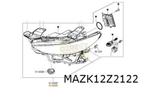Mazda 3 (3/19-) Koplamp Rechts (LED/adaptief) Origineel! BGK, Verzenden, Nieuw, Mazda