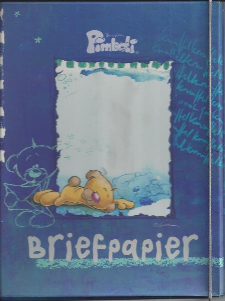 Pimboli briefpapier nr. 2 in originele map., Verzamelen, Diddl, Zo goed als nieuw, Papier, Kaart of Schrift, Pimboli, Ophalen of Verzenden