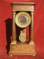 Antiek Franse Napoleon EMPIRE klok met inleg., Antiquités & Art, Antiquités | Horloges, Enlèvement