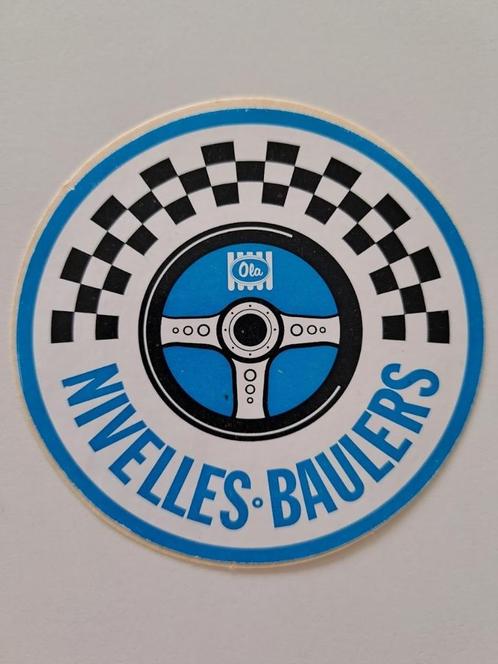 Vintage Sticker - OLA - Nivelles-Baulers (Circuit), Verzamelen, Stickers, Zo goed als nieuw, Auto of Motor, Ophalen of Verzenden