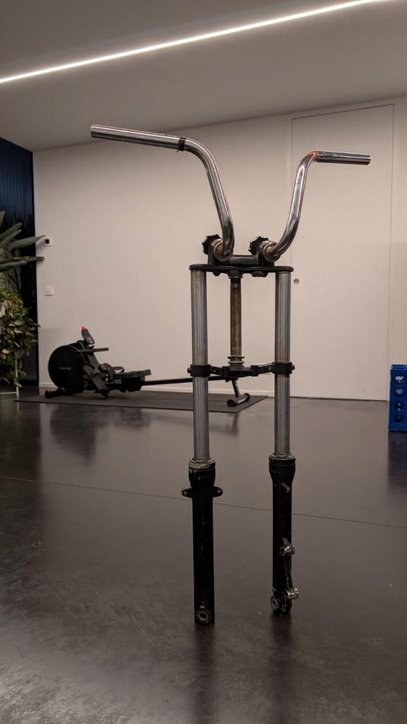 Voorvork en Stuur Dax T stuk Brommer, Fietsen en Brommers, Brommeronderdelen | Algemeen, Ophalen of Verzenden